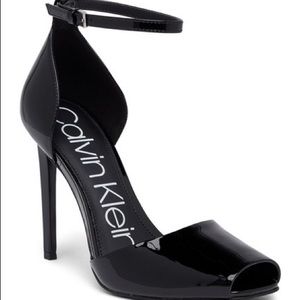 Calvin Klein Daros Peep-Toe Pump